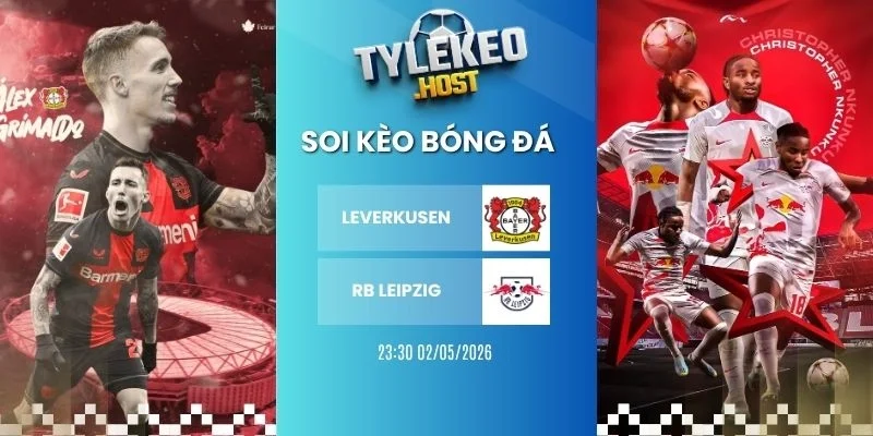 Tỷ lệ kèo nhà cái Bayer Leverkusen vs RB Leipzig - Bundesliga, 02/05/2026