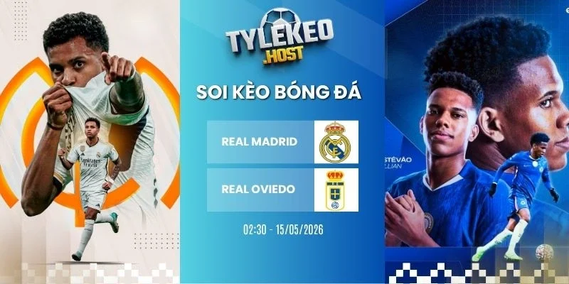 Soi kèo nhà cái Real Madrid vs Real Oviedo - La Liga, 15/05/2026