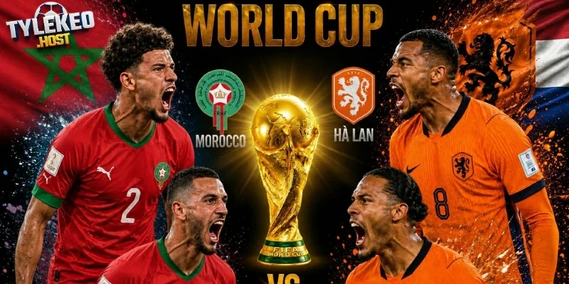 Hà Lan gặp Morocco tại vòng đấu 1/16 World Cup 2026