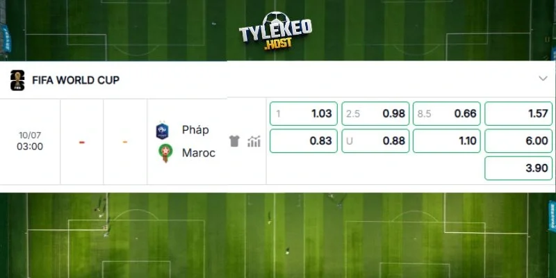 Nhận định kèo Maroc vs Pháp