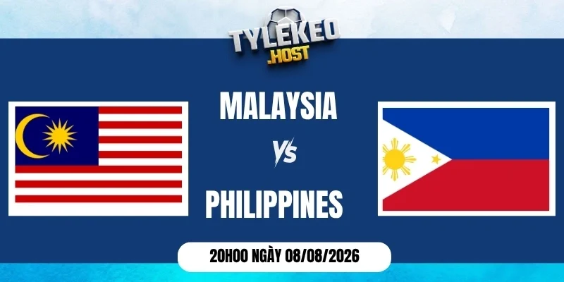 Soi  kèo nhà cái Malaysia vs Philippines - Vòng bảng AFF Cup 20h00 08/08/2026